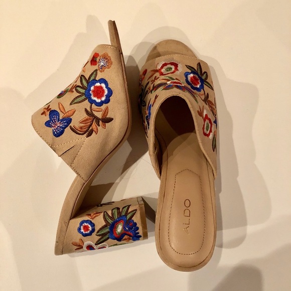 Aldo Shoes - Aldo floral heels